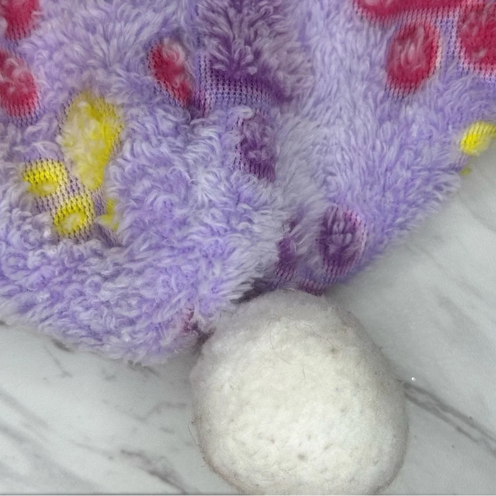 Paw Print Pet Pajamas - Soft Stretch - Purple - Size Large - Picture 11 of 13